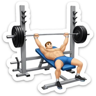 close-grip flat-benchpress sticker