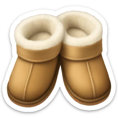 Ugg slipper sticker