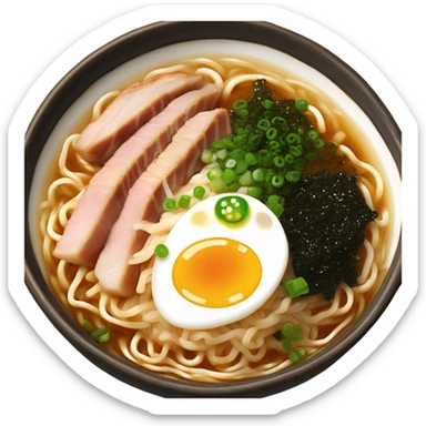 Ramen noodles sticker