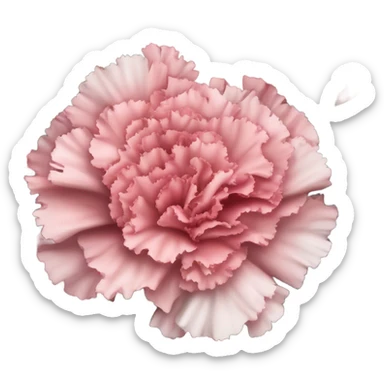 Carnation bouquet sticker