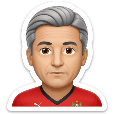 Luís Filipe Vieira, former president of the Portuguese football club Benfica sticker