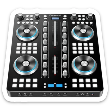 DJ controller sticker