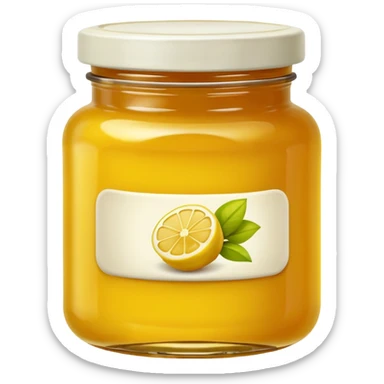 Lemon Jam sticker