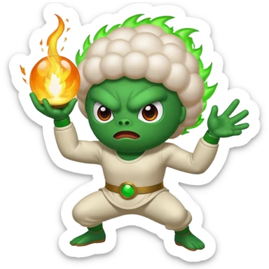 pepe genki dama sticker
