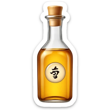 Sesame oil sticker