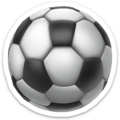 soccer ball with goal  sticker