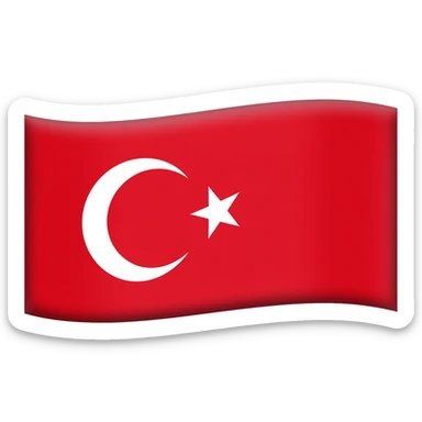 Ottoman Empire emoji flag sticker