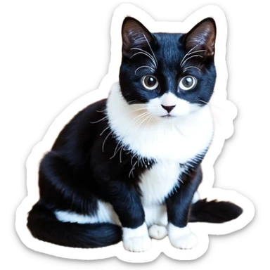 милая девушка ангел с нимбом и крыльями, с рыжими прямыми волосами по плечи, с черными макияжем глаз, тонкими бровями, с улыбкой в стиле Apple avatar sticker