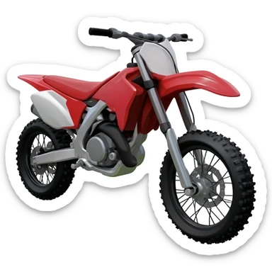 Moto cross sticker