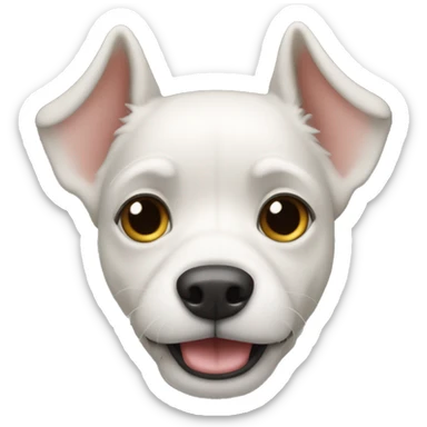 Dog saying “Bol Bhandari” sticker