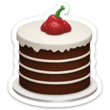 Cake sticker