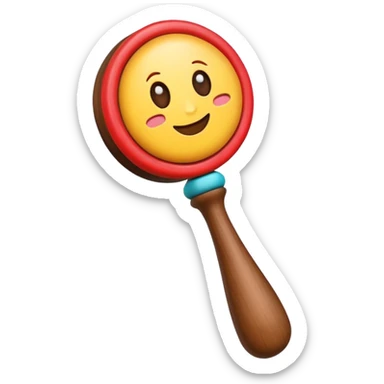 Rattle sticker