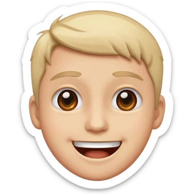 Pretending everything is ok when it's not sticker