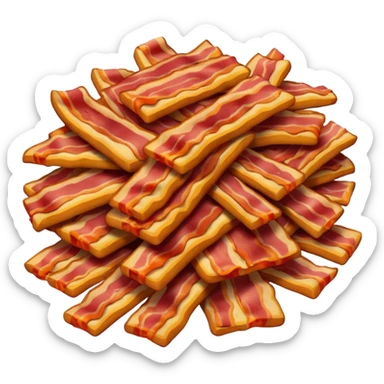 fine bacon bits sticker