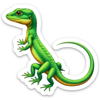 Lizard sticker