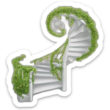 Un portail en spirale ambiance aqueuse. Détaillé et irisé. sticker