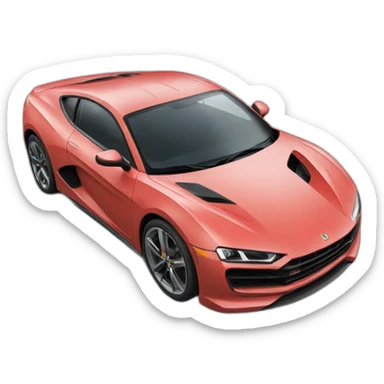 sports-car sticker