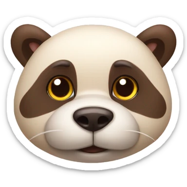 funy animals sticker