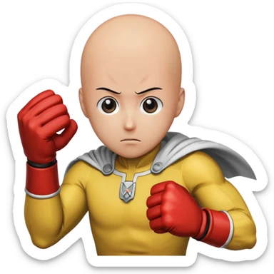 one punch man sticker