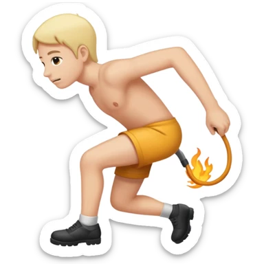 dragging yourbutt sticker