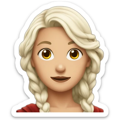 rhaenyra targaryen sticker