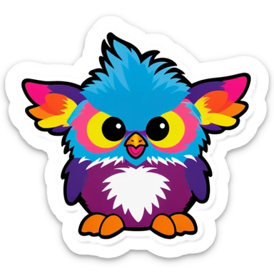 Extremely Gay furby sticker