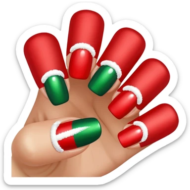 xmas nail art sticker
