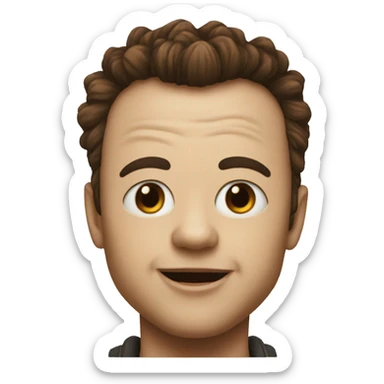 À Mogwai loving from the movie Gremlins sticker