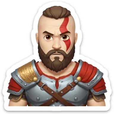 God of war sticker