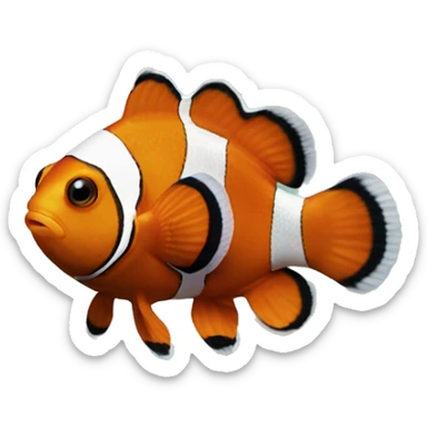 Clownfish nemo  sticker