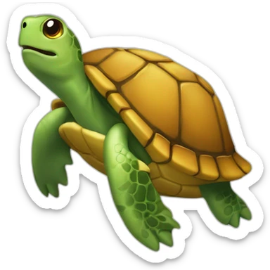 Chat a écailles de tortue sticker