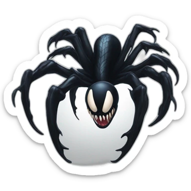 Symbiote Venom sticker