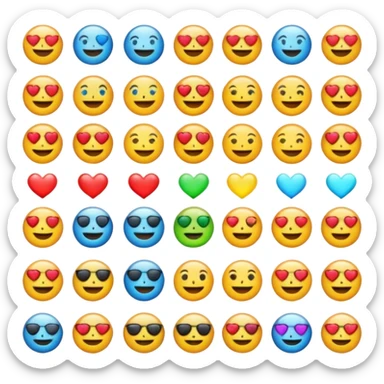 Emojis sticker