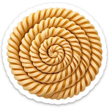 fusilli pasta sticker