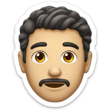 Face men similar for Diego Leuco sticker