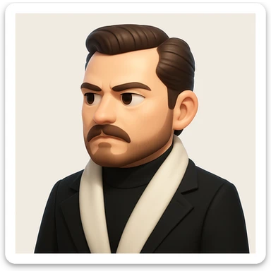 A 3D Apple-style emoji version of the uploaded image, preserving its colors, shapes, textures, and overall design, simplified into emoji form while keeping key details recognizable. Smooth glossy finish, soft shadows, high-quality render, minimal background. sticker