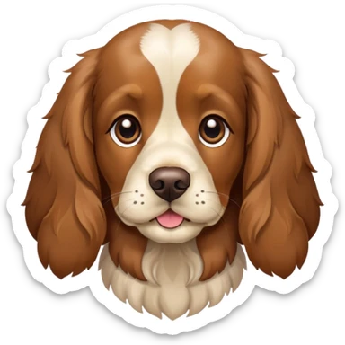 Cocker spaniel sticker