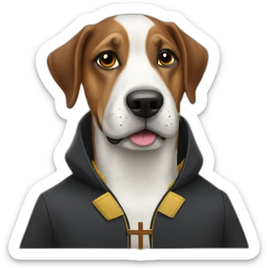 perro pastor alemán sticker