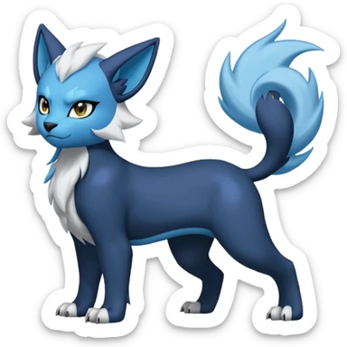Luxray-Absol-Dewott-fusion sticker