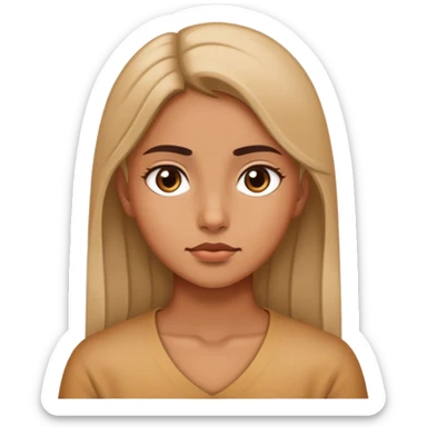 Girl side eyeing  sticker