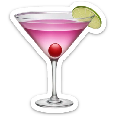 Cosmopolitan martini sticker