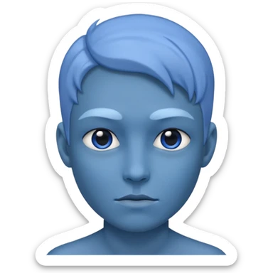 blue user sticker