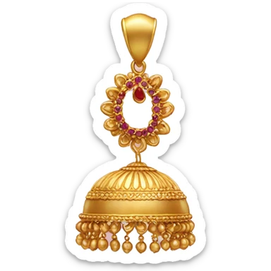 Jhumka sticker