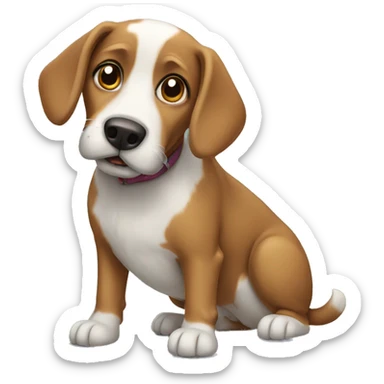 Dog sticker