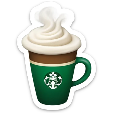 Starbucks coffee sticker