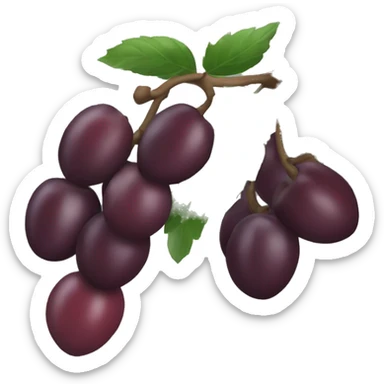 A single date (fruit). sticker