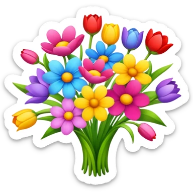Springtime sticker