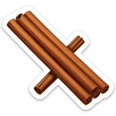 1 cinnamon stick, not 2. or 3 sticker