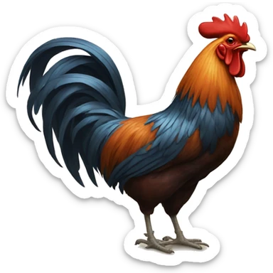 rooster sticker