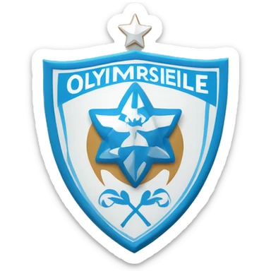logo olympique de marseille sticker